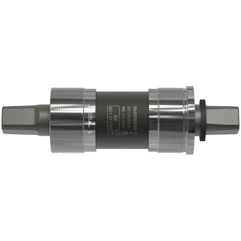 Shimano BB-UN300-K Bottom Bracket - English 68 x 127.5mm Spindle Square Taper JIS For Chain Case
