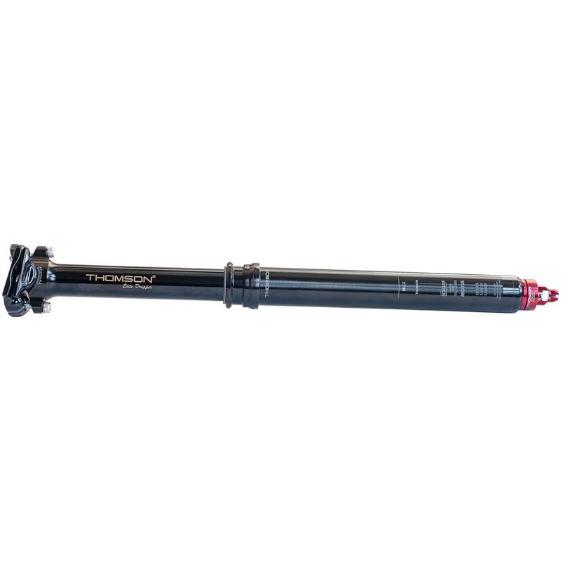 Thomson Covert Elite Dropper Seatpost - 31.6 100mm Black Internal