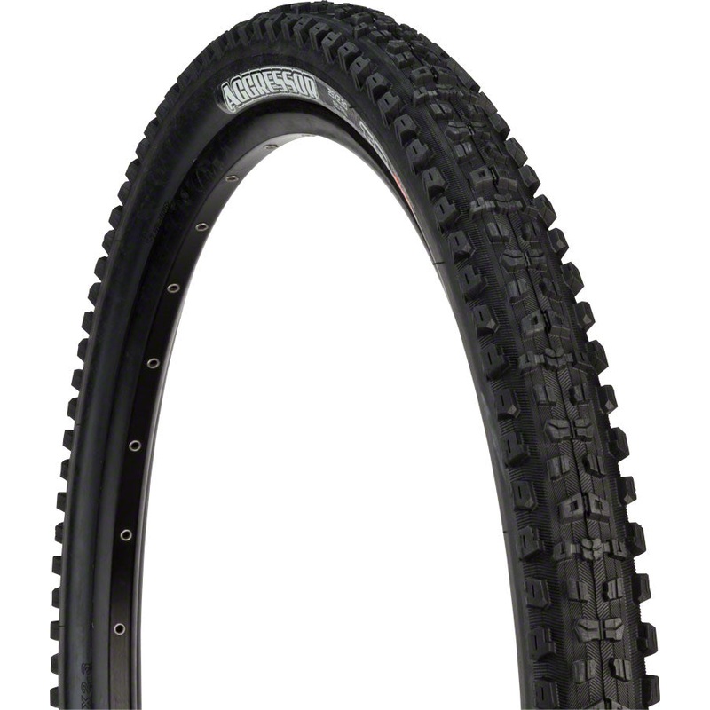 Maxxis Aggressor Tire - 29 x 2.3 Tubeless Folding Black Dual EXO