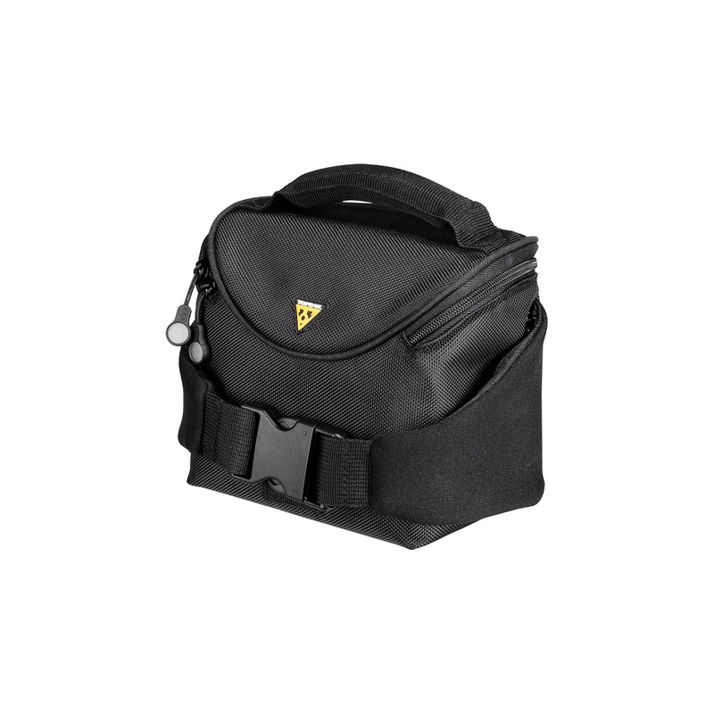 Topeak Compact Handlebar Bag/Fanny Pack - Includes Fixer 8 Black