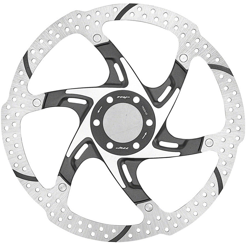 TRP 2-Piece Slotted 6-Bolt Rotor 2.3mm Thick 203mm