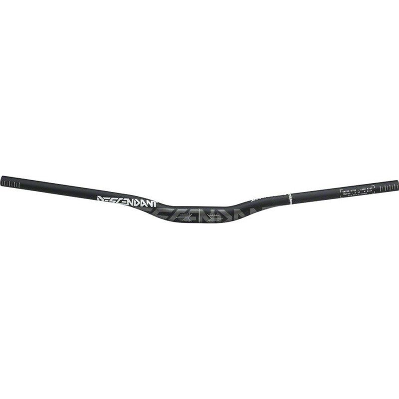 TruVativ Descendant Downhill Handlebar Riser 35mm Clamp 800mm width 25mm rise BLK