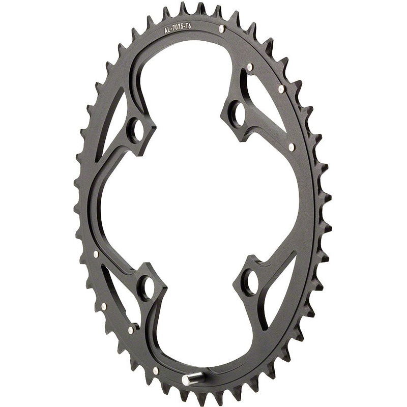 TruVativ Trushift 44T x 104mm Black Alloy Chainring