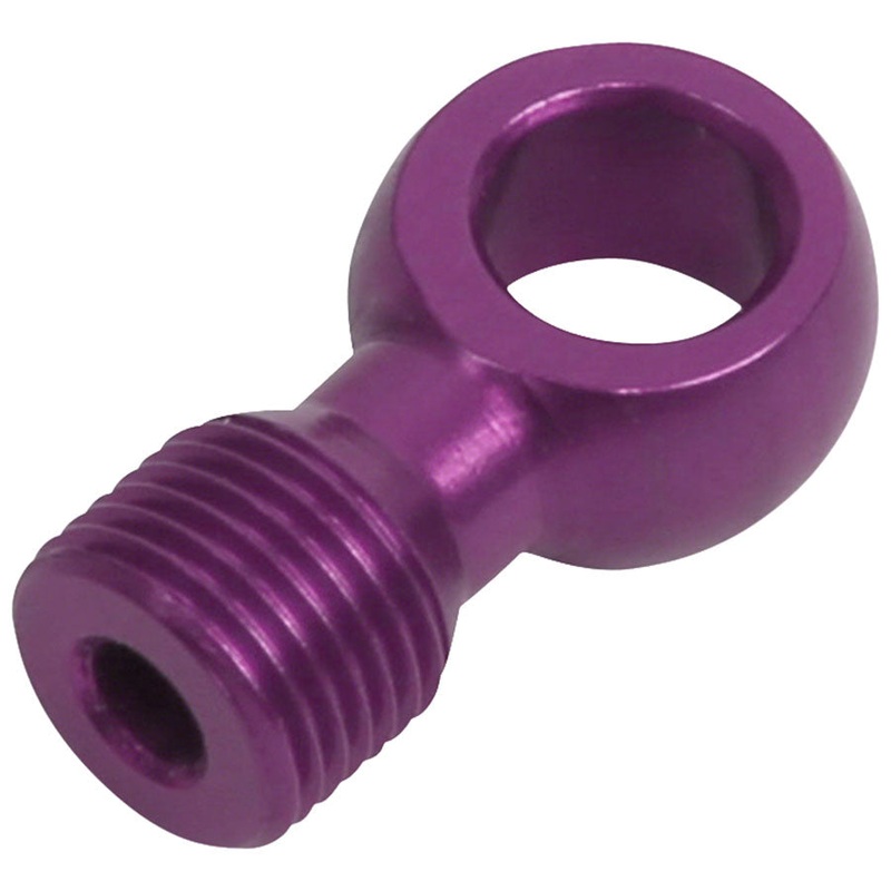 Hope 90 Degree Disc Brake Caliper Connector - Purple