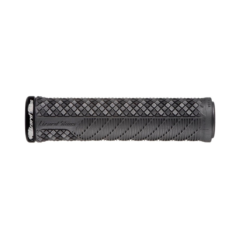 Lizard Skins Charger Evo Grips - Jet Black Lock-On