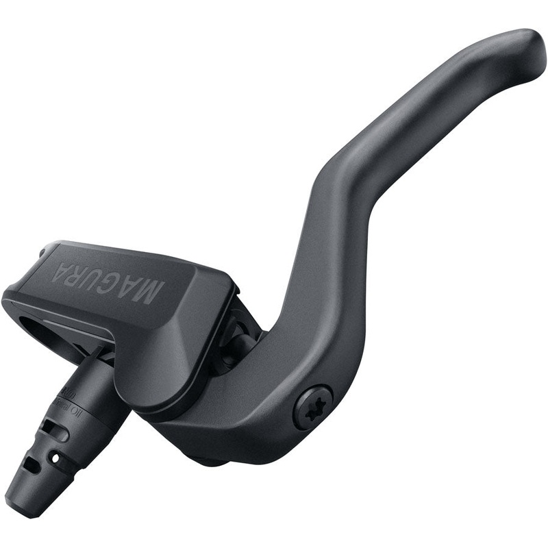 Magura MT A2 Master Cylinder Lever Assembly - Left 3-Finger Carbotecture Blade BLK