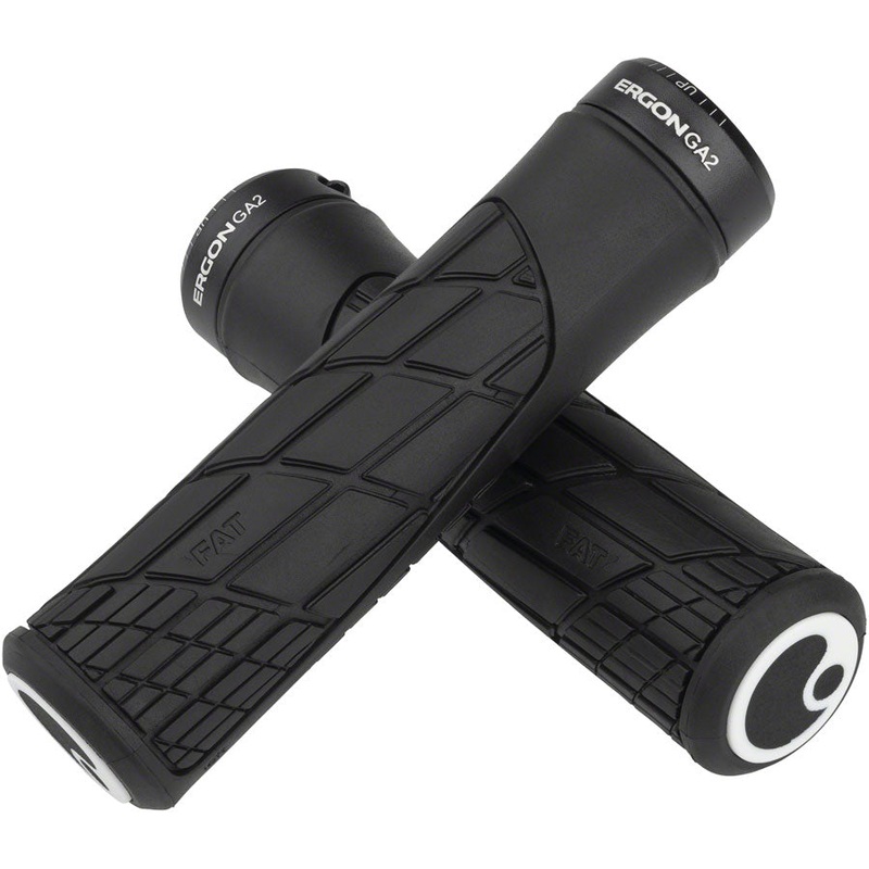 Ergon GA2 Fat Grips - Black Lock-On
