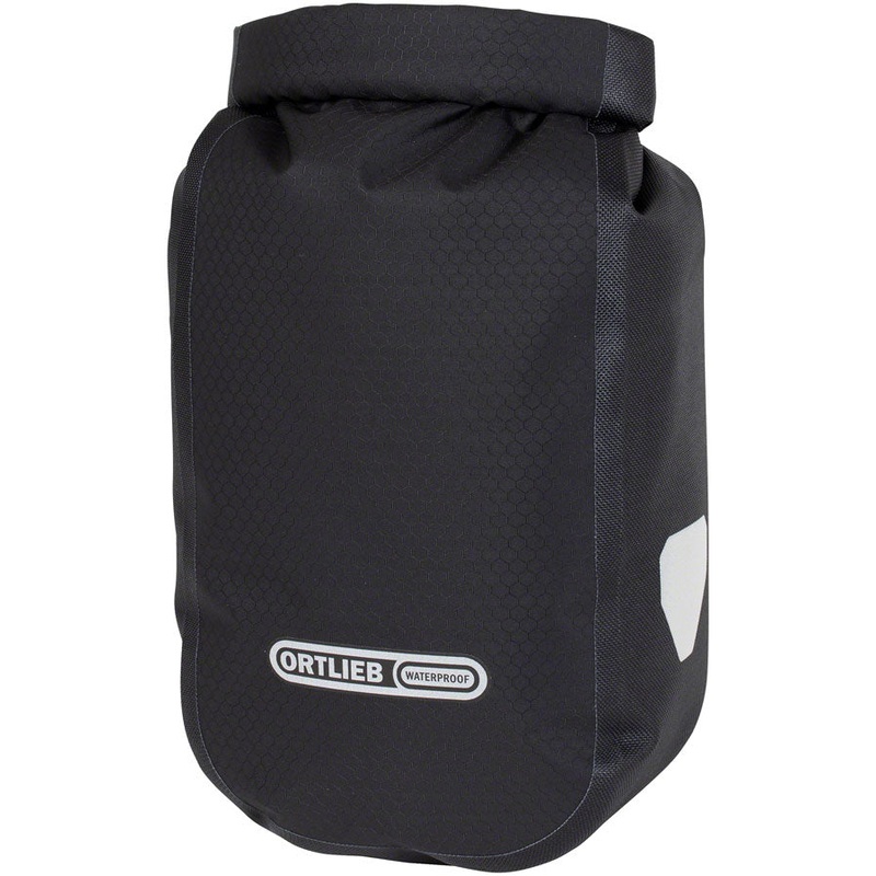 Ortlieb Fork Pack with Bracket - 4.1L Roll-Top Black
