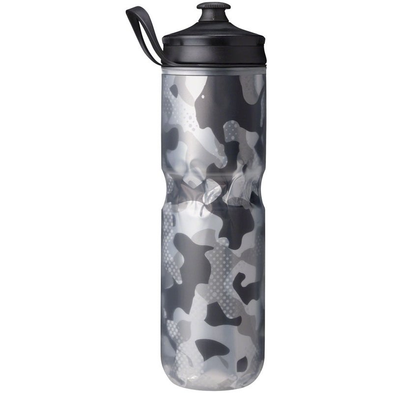 Hydrapak Polar Sport Contender Insulated Water Bottle - 24oz Black