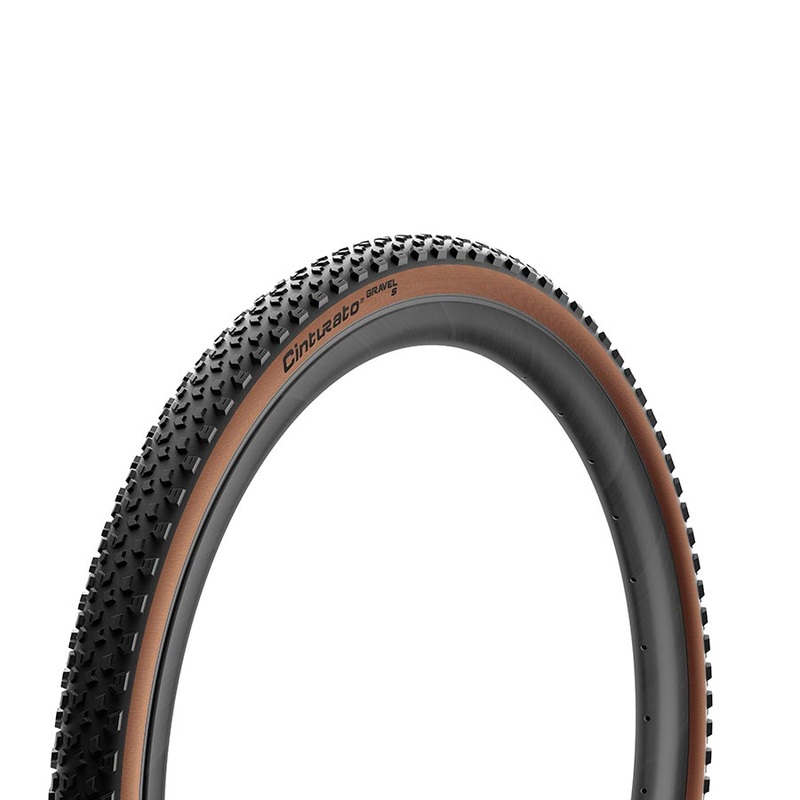 Pirelli Cinturato Gravel S Tire - 700 x 40 Tubeless Folding Classic Tan