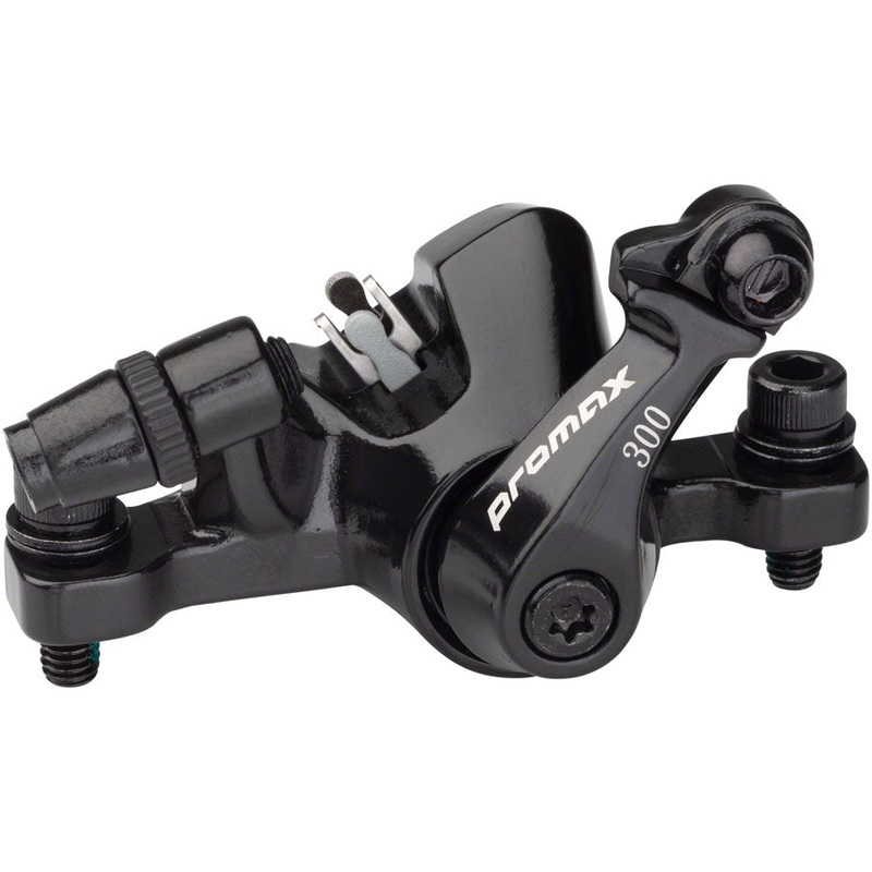 Promax DSK-300 Disc Brake Caliper - Long Pull MTB Mechanical Post Mount BLK