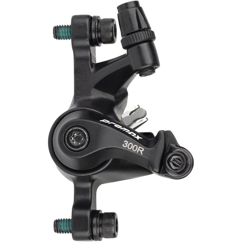 Promax DSK-300R Disc Brake Caliper - Short Pull Road Mechanical Post Mount BLK