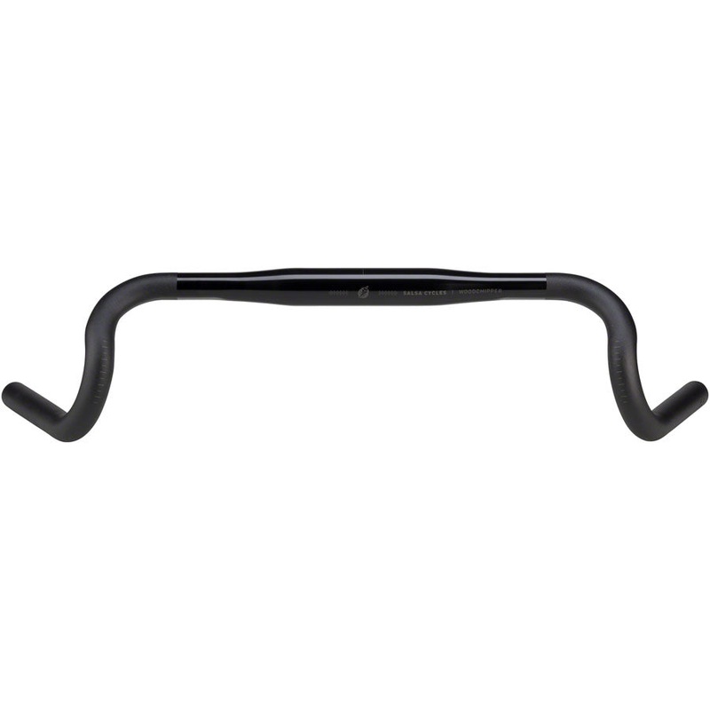 Salsa Woodchipper Deluxe Drop Handlebar - Aluminum 31.8mm 42cm Black