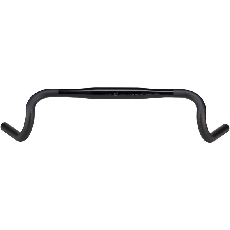 Salsa Woodchipper Deluxe Drop Handlebar - Aluminum 31.8mm 44cm Black