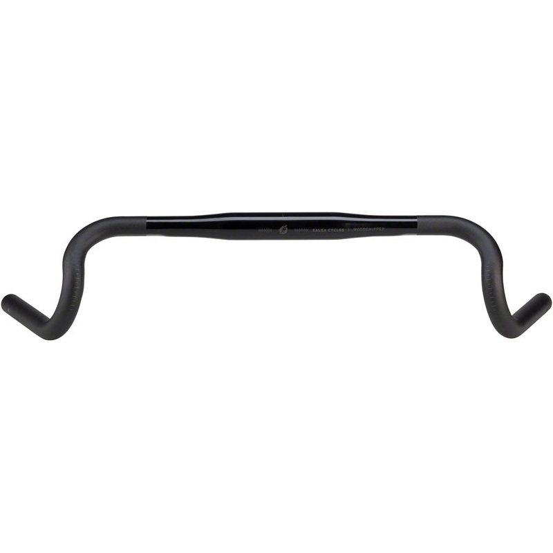 Salsa Woodchipper Deluxe Drop Handlebar - Aluminum 31.8mm 46cm Black