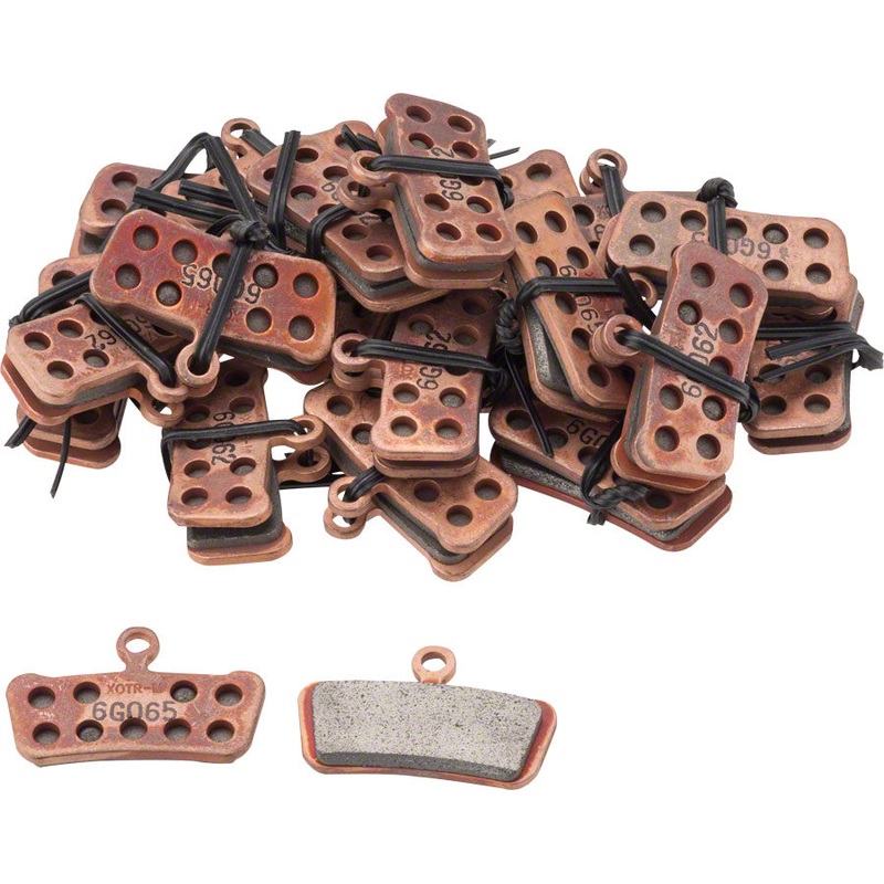 SRAM Disc Brake Pads - Sintered Compound Steel Backed Powerful For Trail Guide G2 Bulk Box of 20