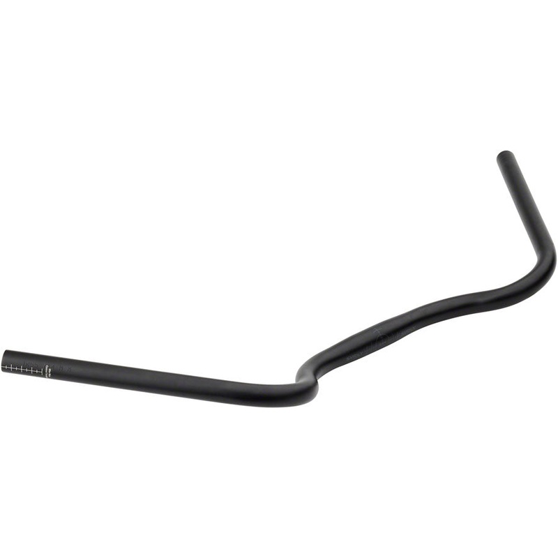 Surly Open Bar 2.0 Handlebar - 25.4mm Clamp 714mm Width 40mm Rise Aluminum BLK