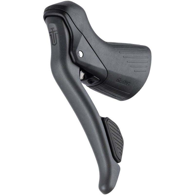 microSHIFT Sword Left Drop Bar Brake Lever Intergrated Dropper Remote - Gray