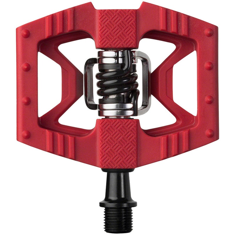 Crankbrothers Double Shot 1 Pedals - Dual Sided Clipless Platform Composite 9/16" Red