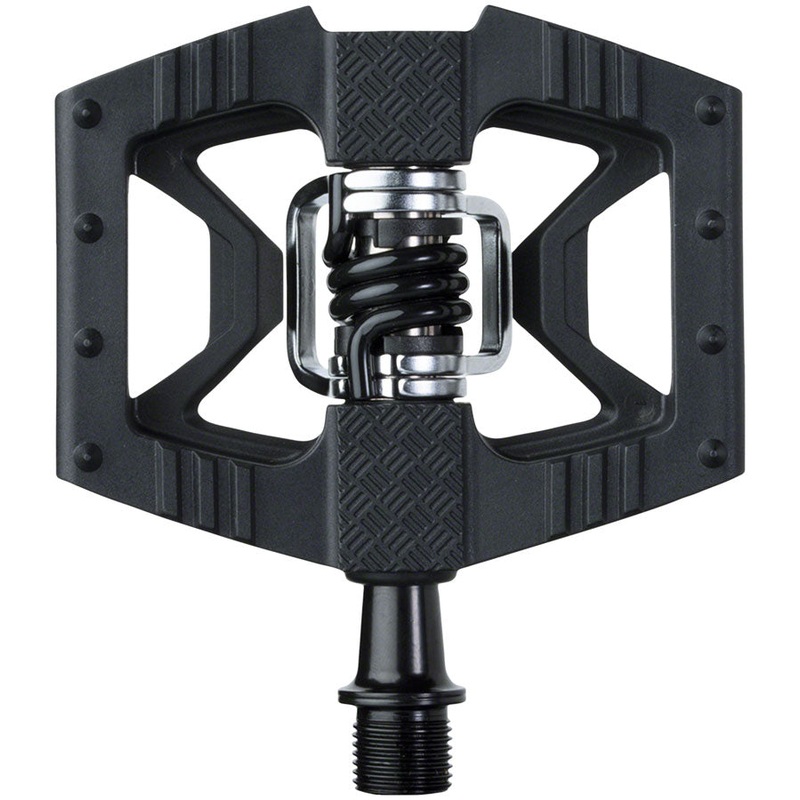 Crankbrothers Double Shot 1 Pedals - Single Side Clipless Platform Composite 9/16" BLK