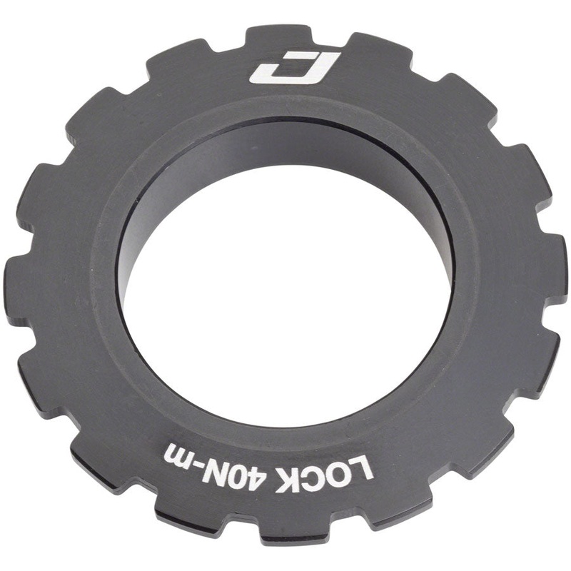 Jagwire Center Lock Disc Brake Rotor Lock Ring for 15-20mm Axles Alloy Black