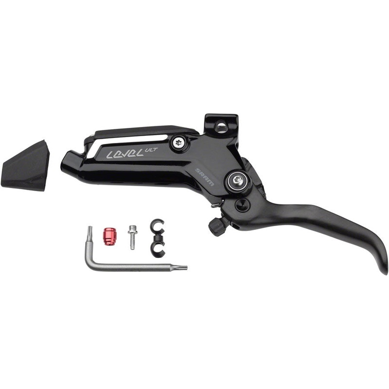 SRAM Level Ultimate Stealth Disc Brake Lever Assembly - Carbon Lever Blade For 2-Piston Level Ultimate Stealth Gloss BLK C1