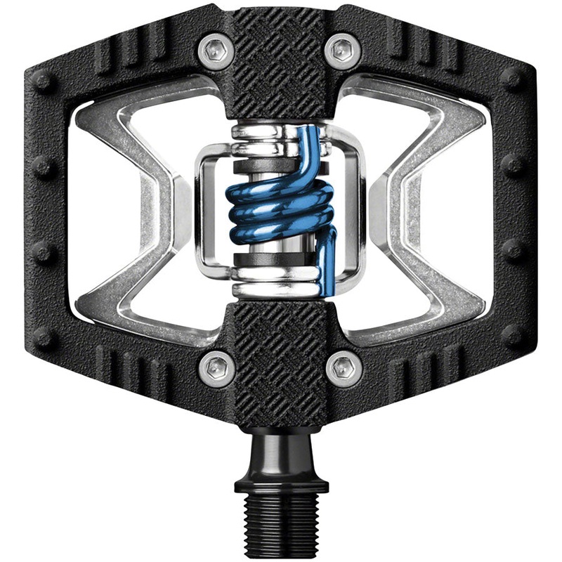 Crankbrothers Double Shot 2 Pedals - Single Side Clipless Platform Aluminum 9/16" BLK