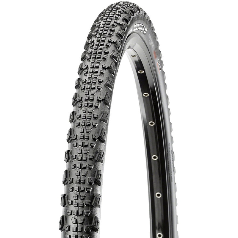 Maxxis Ravager Tire - 700 x 50 Tubeless Folding Black Dual EXO