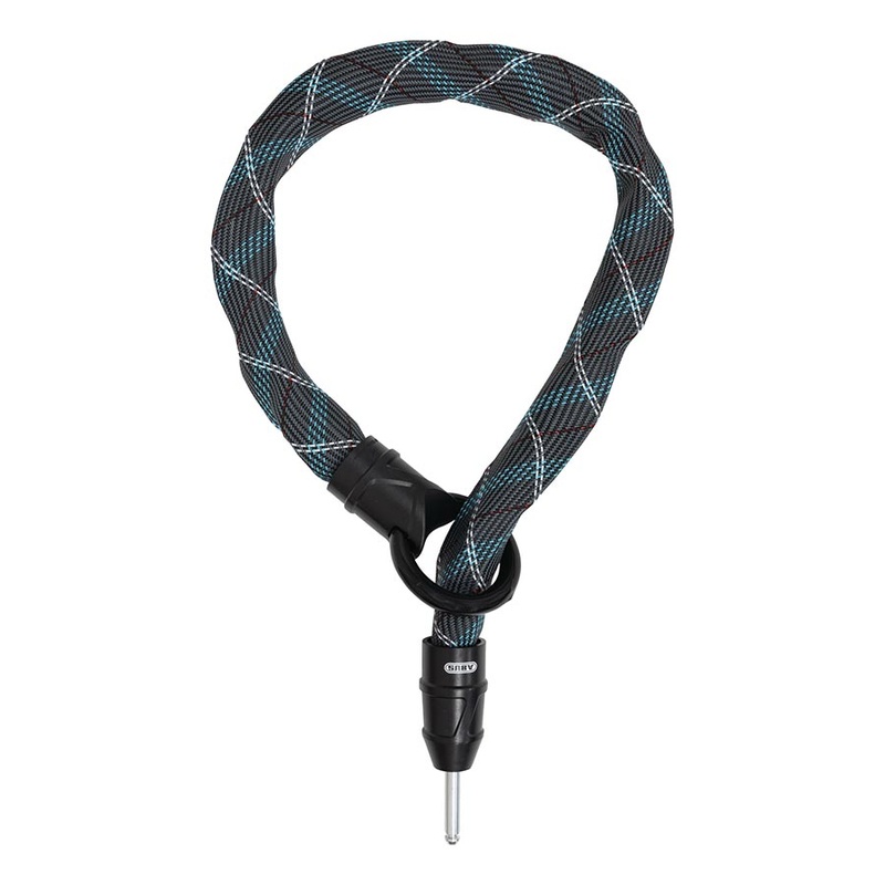 Abus IvyTex Adaptor Chain 8KS Frame Lock Chain 8mm 100cm 3.3 Crossing Grey