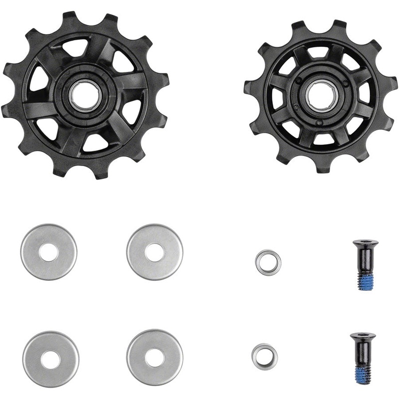 microSHIFT Acolyte Rear Derailleur Pulley Kit - Compatible Acolyte Long Cage Rear Deraileur