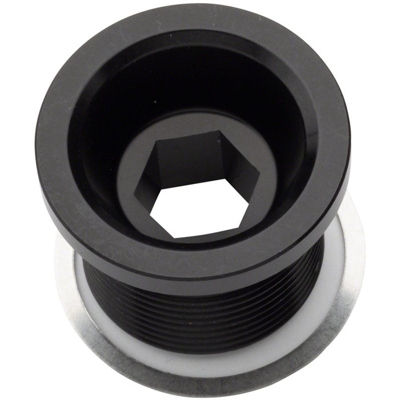 RaceFace CINCH Crank Bolt and Washer Set - M18x15 Gloss Black