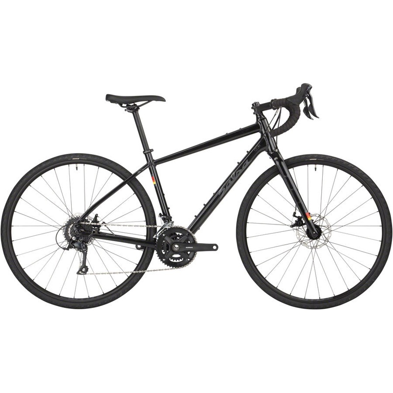 Salsa Journeyer Sora 700 Bike - 700c Aluminum Black 60cm