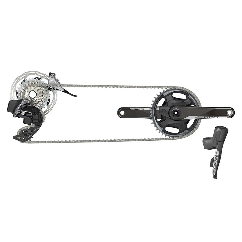 SRAM Red eTap AXS HRD Build Kit 1x Hydraulic Disc Flat Mount Center Lock Kit
