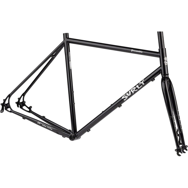 Surly Preamble Frameset - 700c Black X-Large