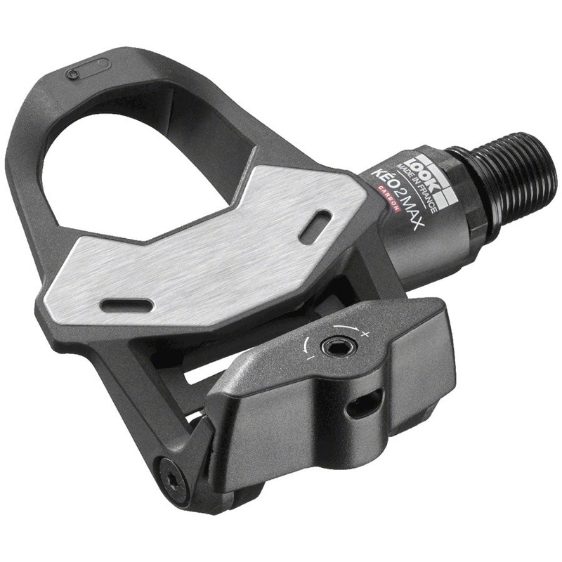 LOOK KEO 2 MAX CARBON Pedals - Single Sided Clipless Chromoly 9/16" Black