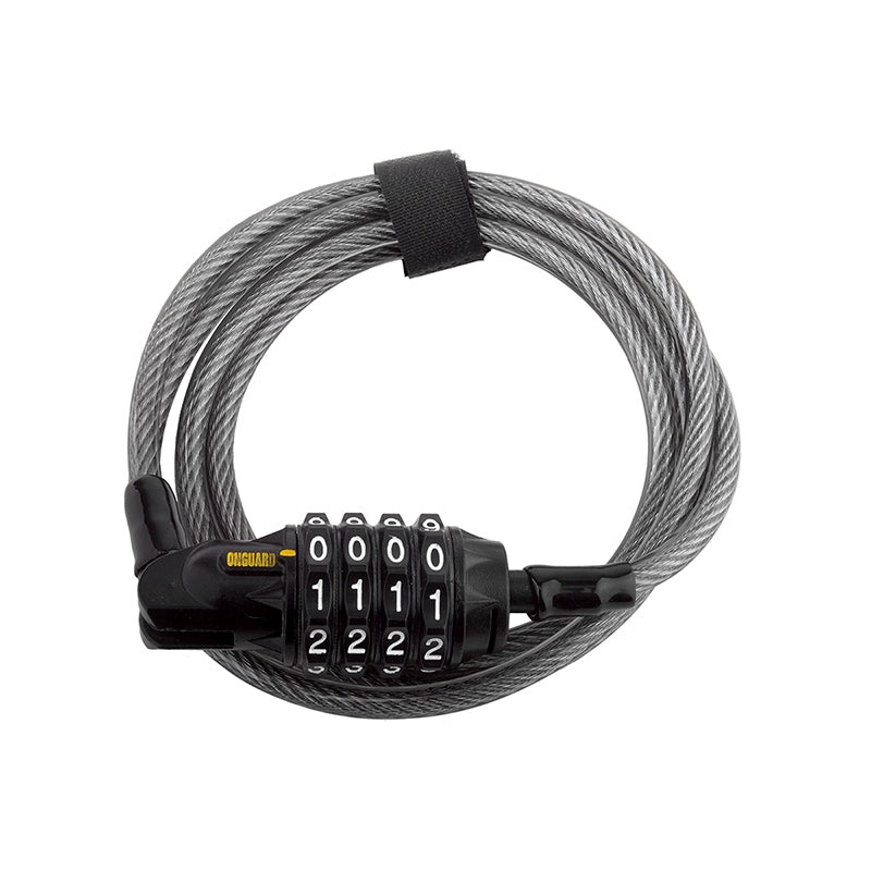 OnGuard Terrier Combo 4 x 6mm Resetteble Combo Cable Lock