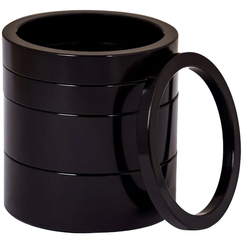 Chris King Headset Spacer Kit 2 - Alloy 1-1/8" Black