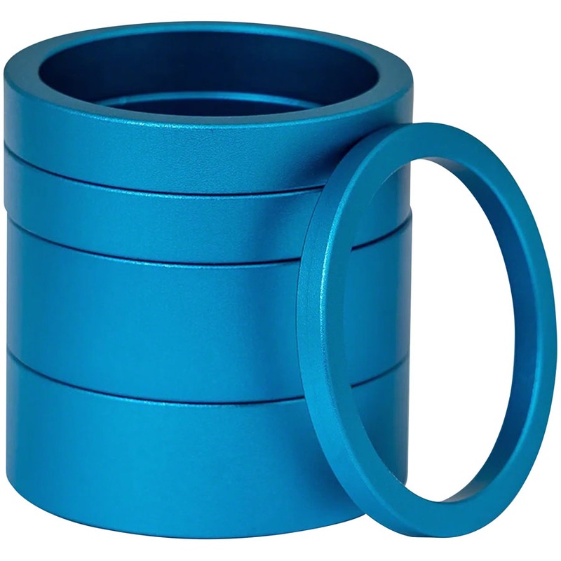 Chris King Headset Spacer Kit 2 - Alloy 1-1/8" Turquoise