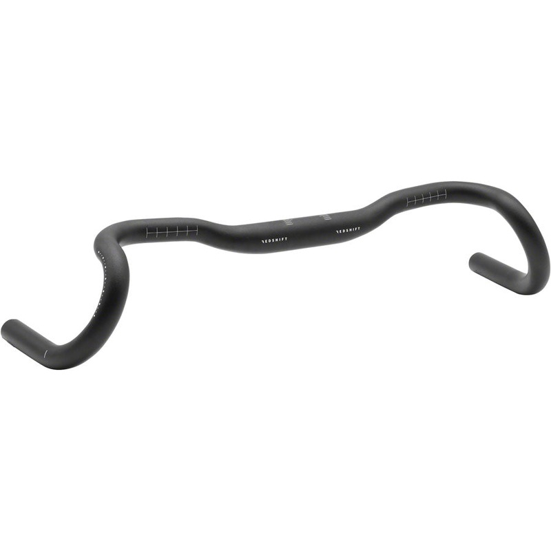 Redshift Sports Kitchen Sink Road Drop Handlebar - Aluminum 31.8mm 53cm 20mm Rise BLK