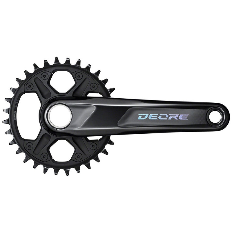 Shimano Deore FC-M6130-1 Crankset - 175mm 12-Speed 32t Black