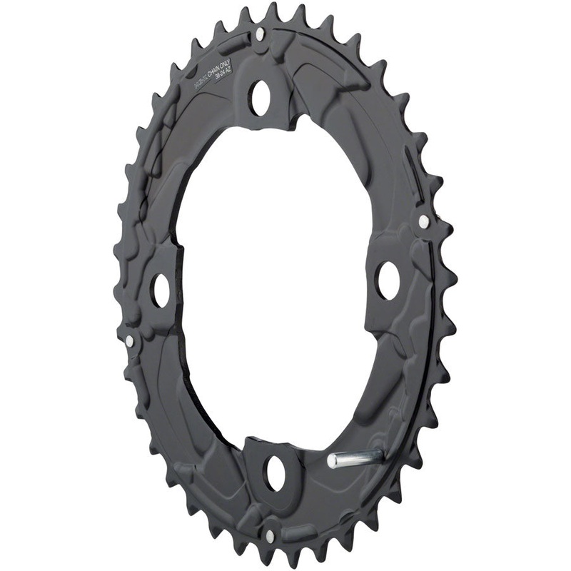 Shimano Deore FC-M617 Chainring - 38t 10-Speed 104mm BCD For 38-24t Set