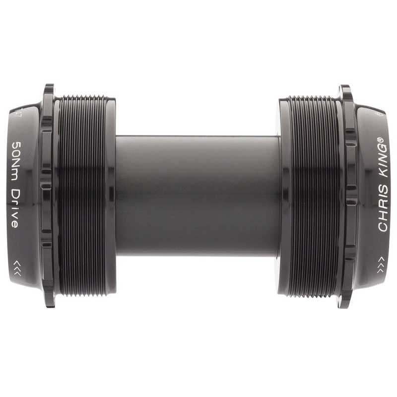 Chris King ThreadFit T47 24x Bottom Bracket Fit Kit 6 - T47 For SRAM/Truvativ GXP BLK