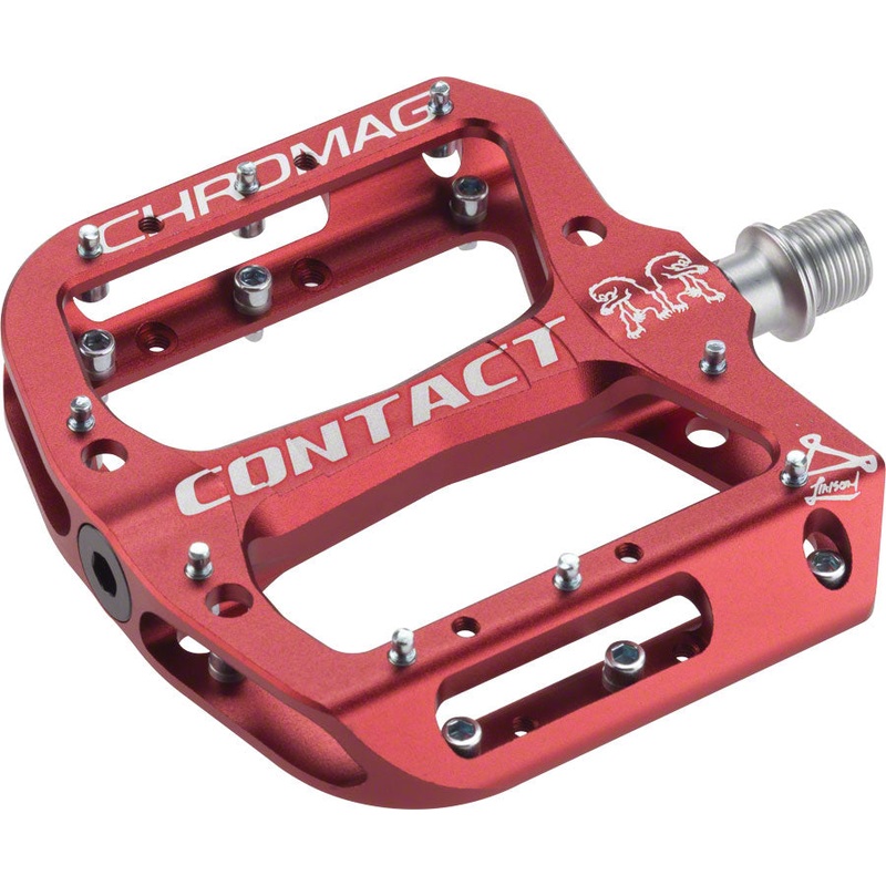 Chromag Contact Pedals Red