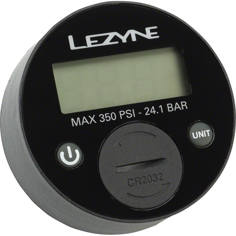 Lezyne 350psi Digital 2.5" Gauge for all floor pumps