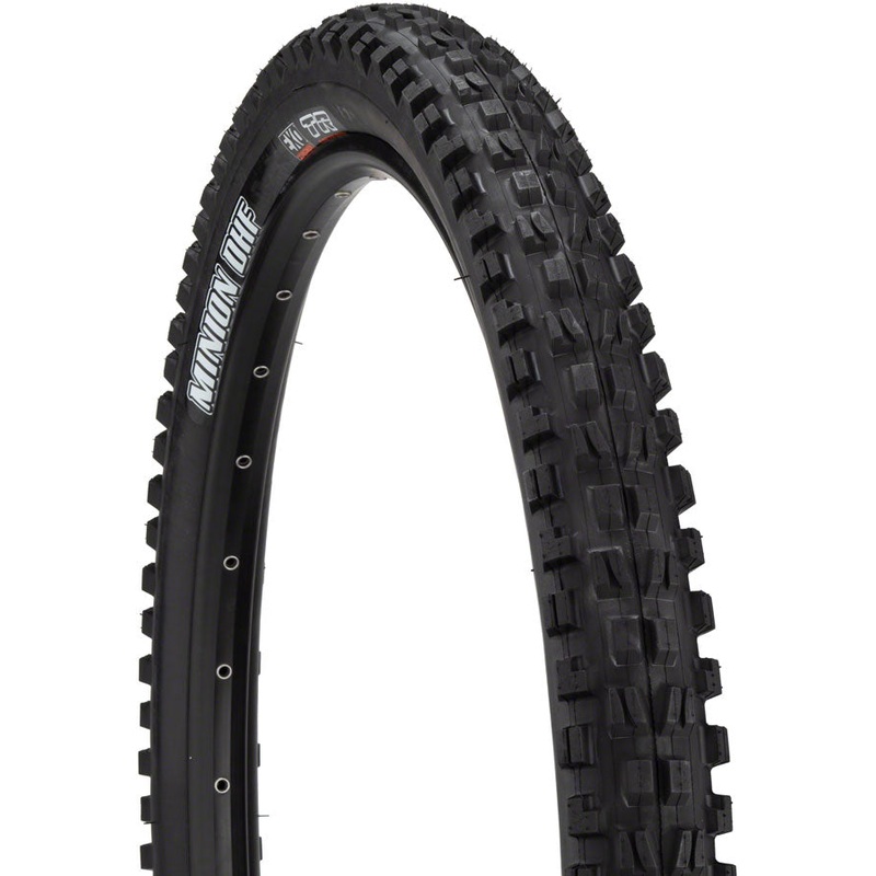 Maxxis Minion DHF Tire - 27.5 x 2.5 Tubeless Folding BLK Dual EXO Wide Trail