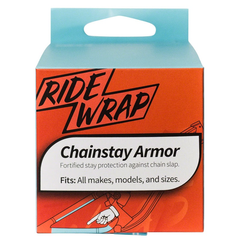 RideWrap Chainstay Armor - Matte Black
