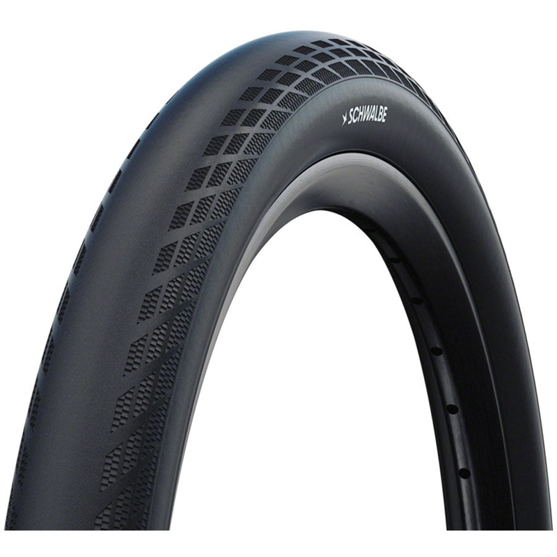 Schwalbe SX-R Tire - 20 x 1.85 Clincher Folding BLK/Reflective Performance Line MID
