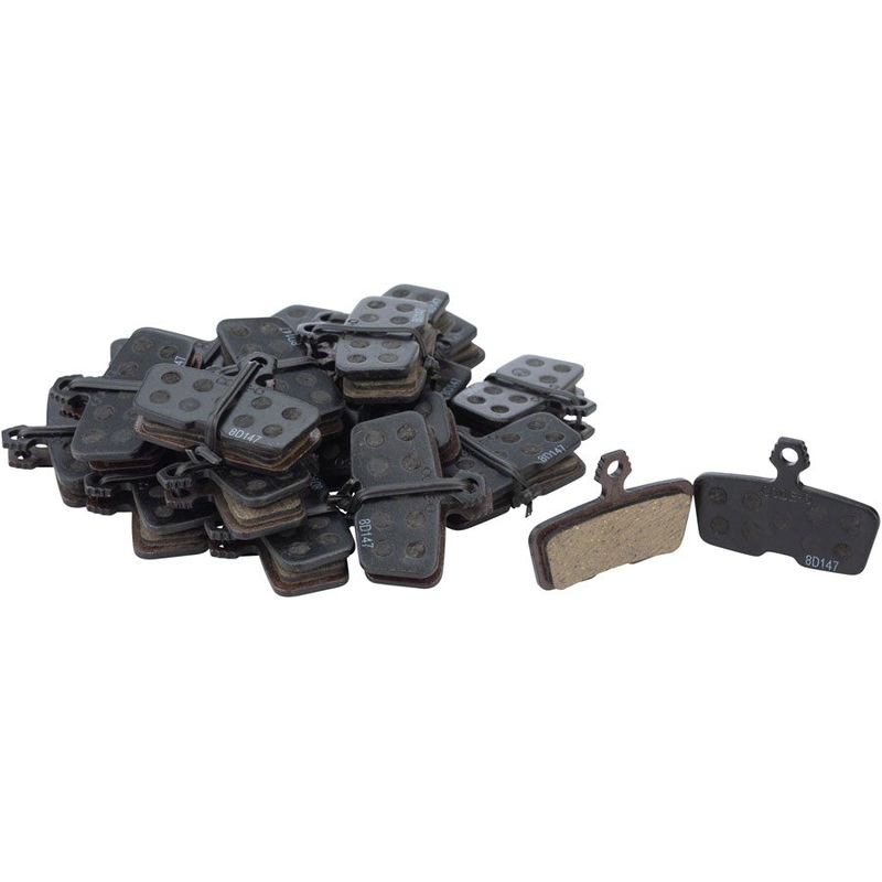 SRAM Disc Brake Pads - Organic Compound Steel Backed Quiet For Code/Code R/Code RSC/Guide RE Bulk Box of 20