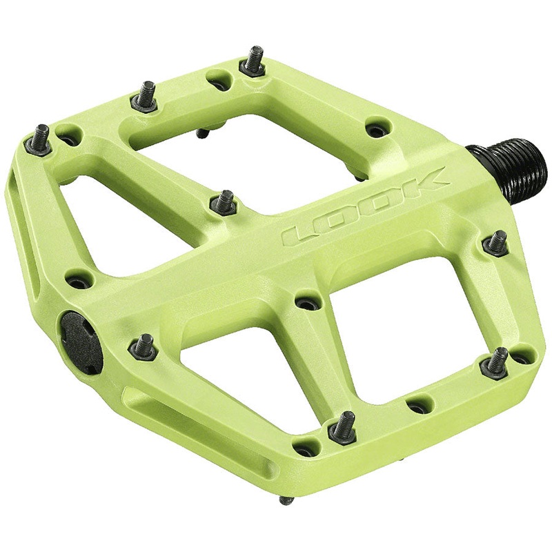 LOOK Trail Fusion Pedals - Platform 9/16" Lime