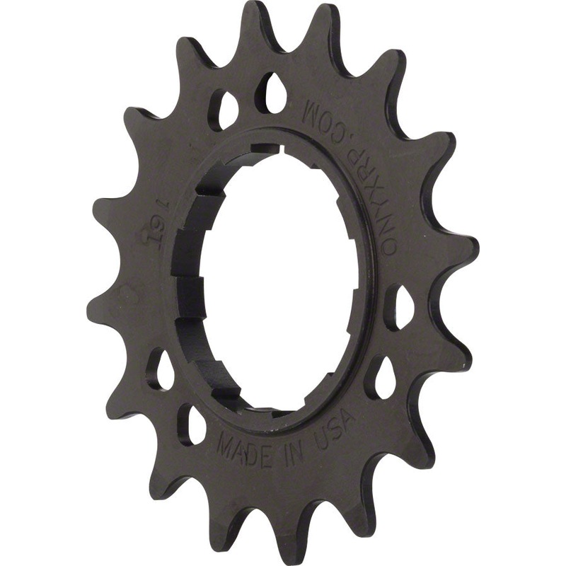 Onyx Aluminum Cog: 3/32" 14t Black